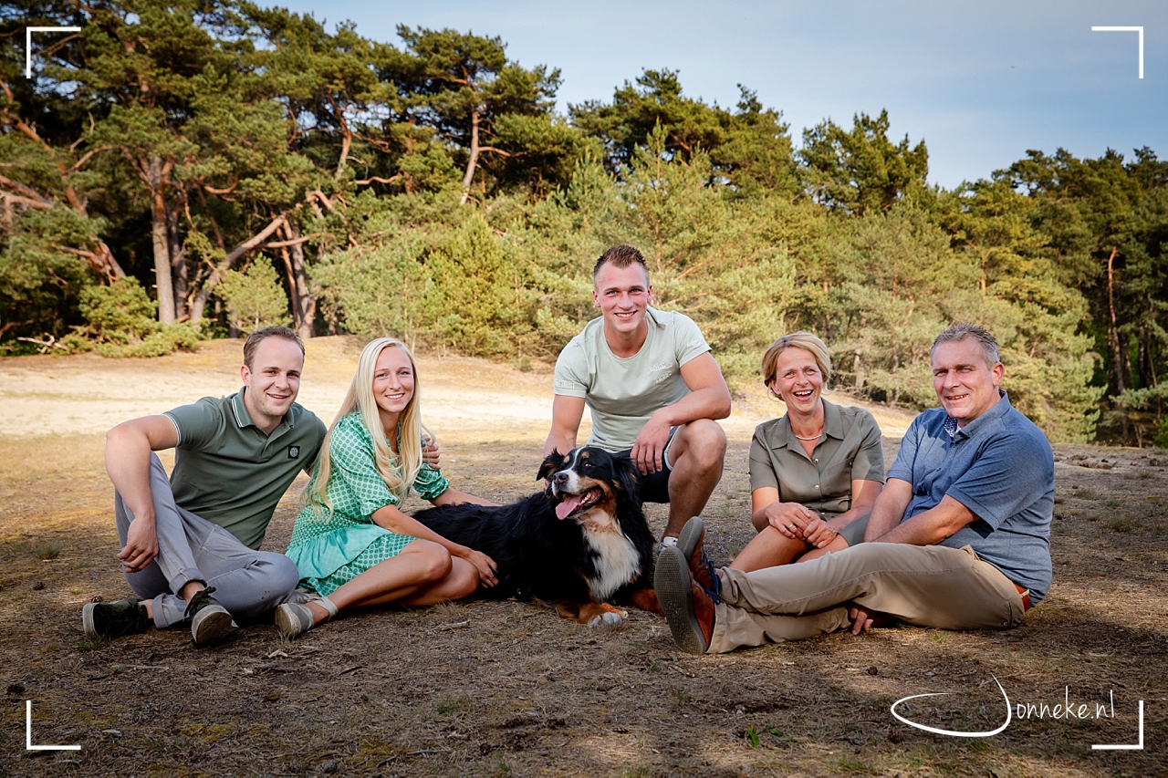 Zomer-gezinsshoot